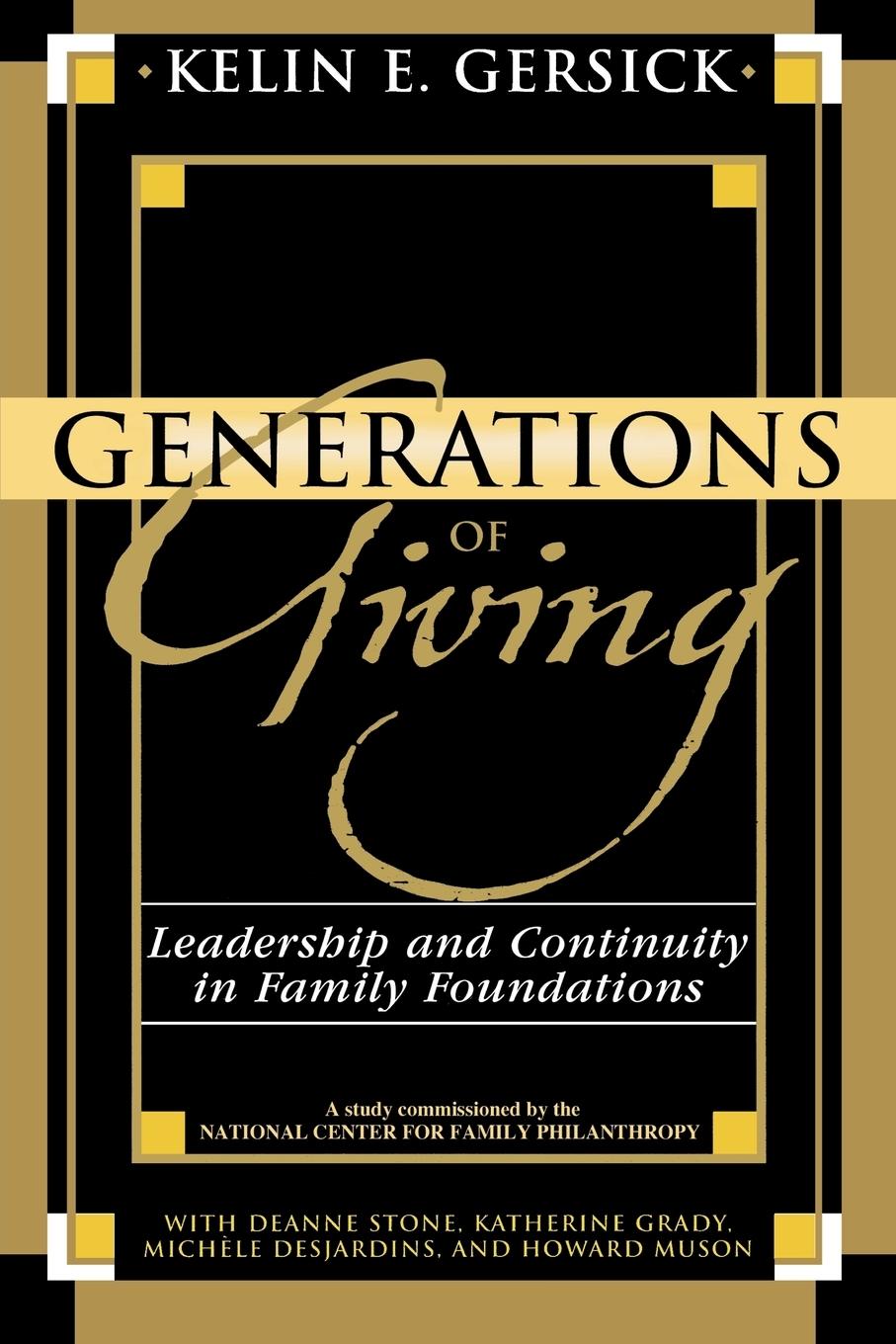 Cover: 9780739118634 | Generations of Giving | Kelin E. Gersick (u. a.) | Taschenbuch | 2006