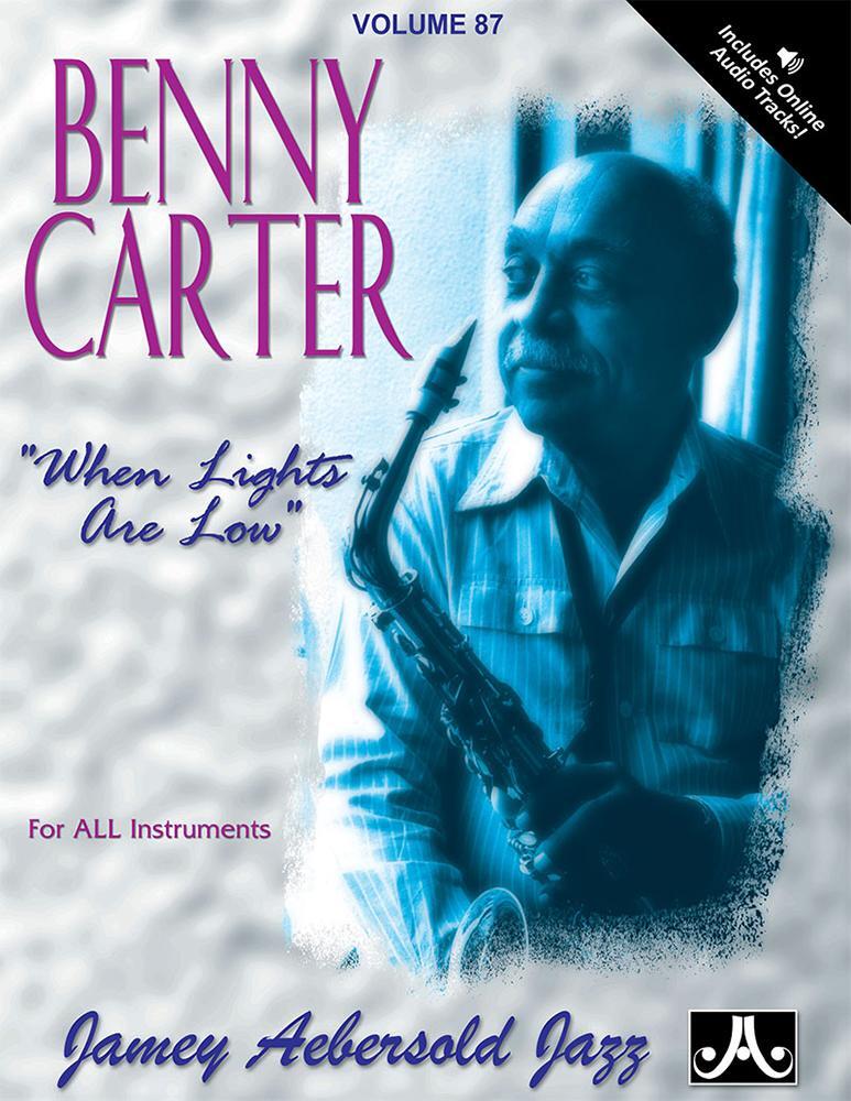 Cover: 9781562242466 | Jamey Aebersold Jazz -- Benny Carter, Vol 87 | Benny Carter | Buch