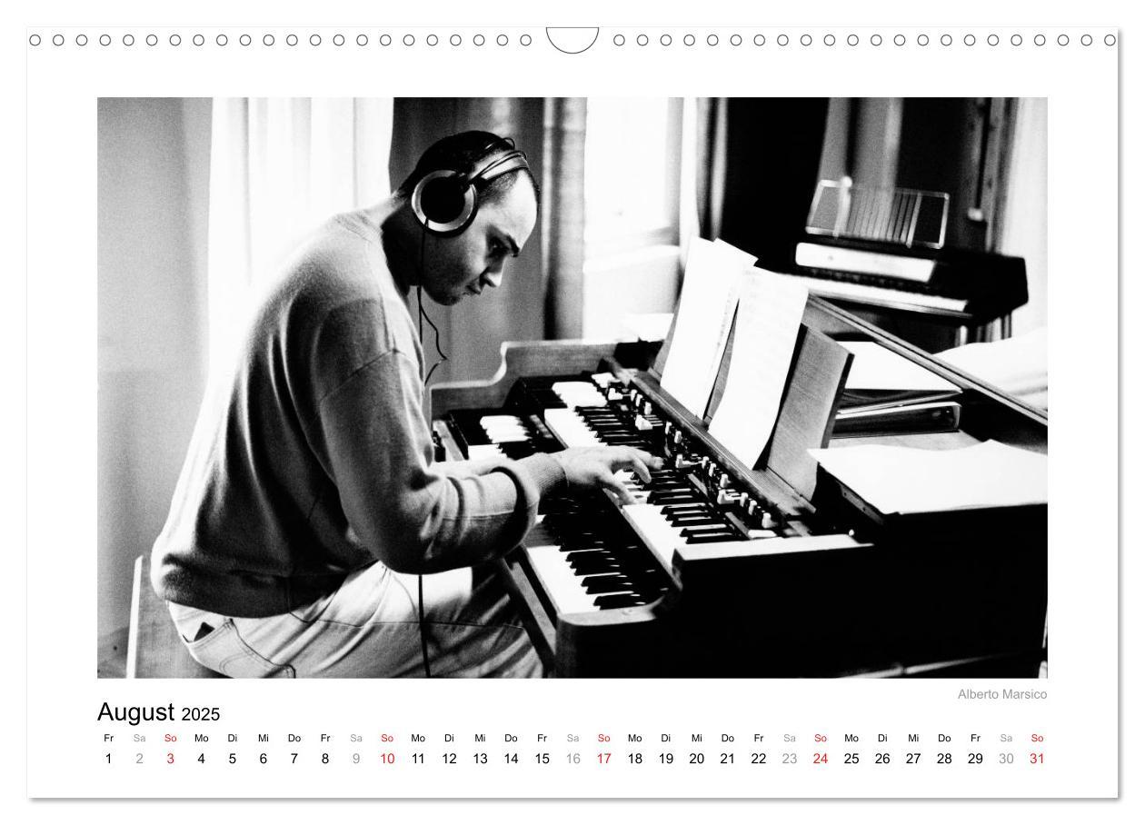 Bild: 9783435839513 | Jazztime (Wandkalender 2025 DIN A3 quer), CALVENDO Monatskalender