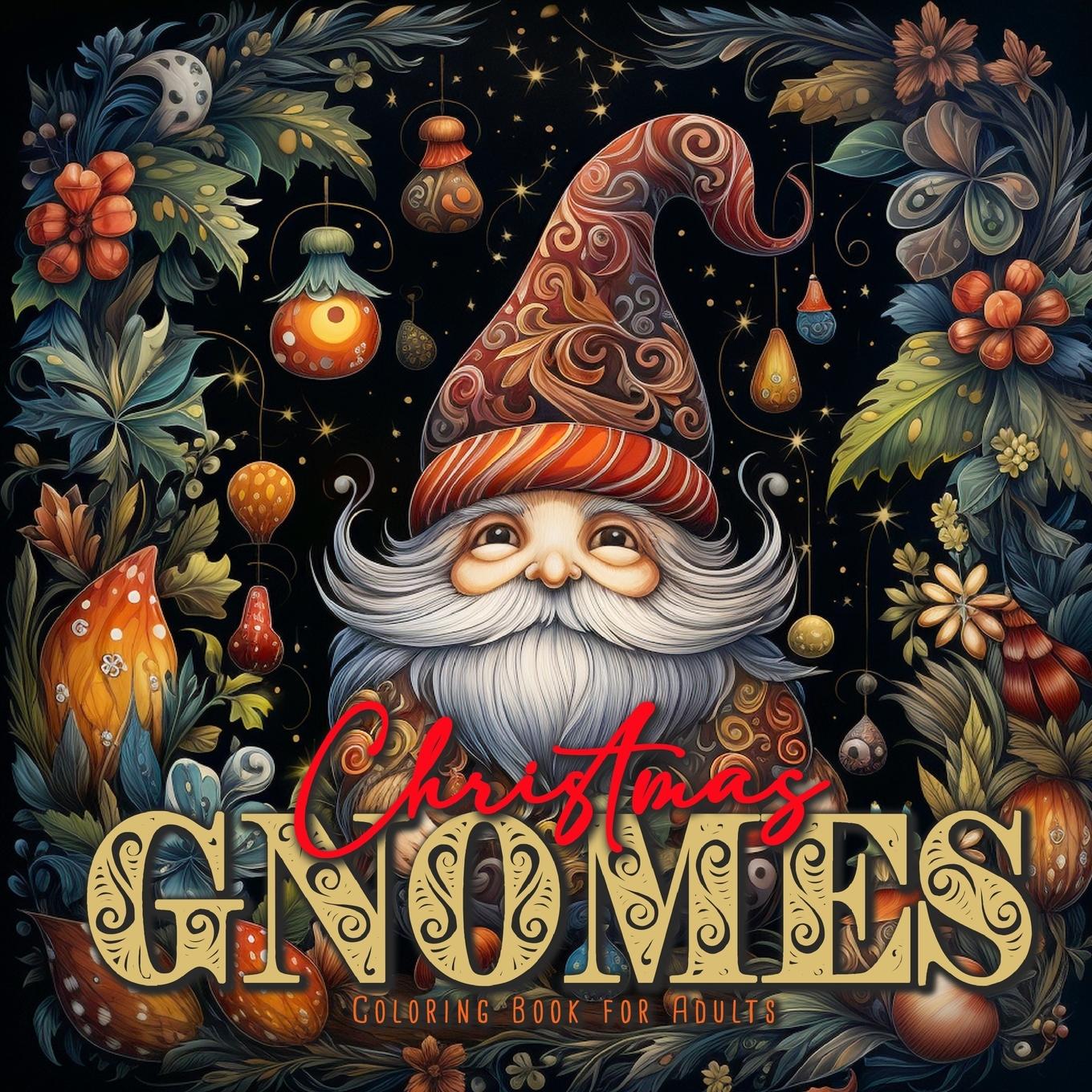 Cover: 9783758420559 | Christmas Gnomes Coloring Book for Adults | Monsoon Publishing | Buch