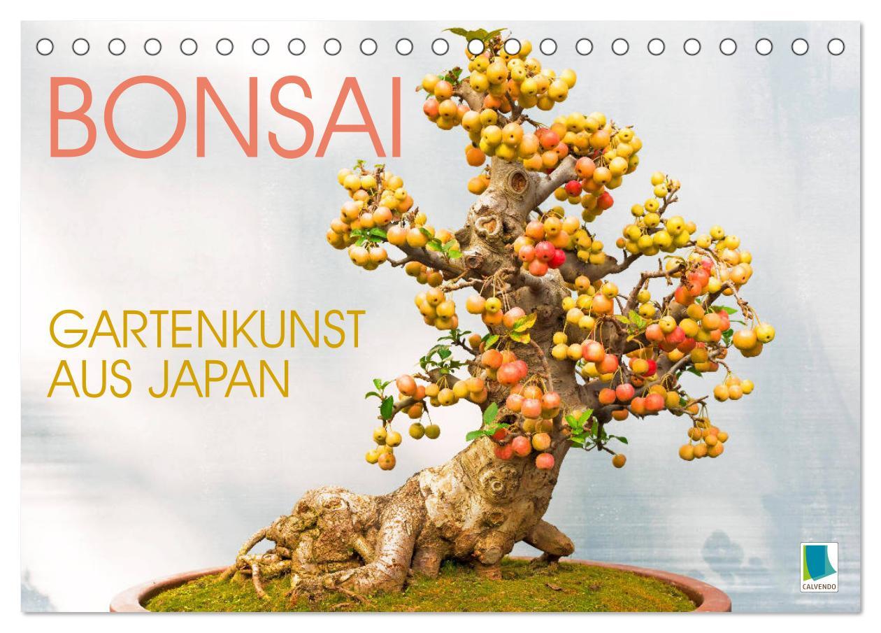 Cover: 9783457198148 | Gartenkunst aus Japan: Bonsai (Tischkalender 2025 DIN A5 quer),...