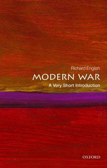 Cover: 9780199607891 | Modern War: A Very Short Introduction | Richard English | Taschenbuch