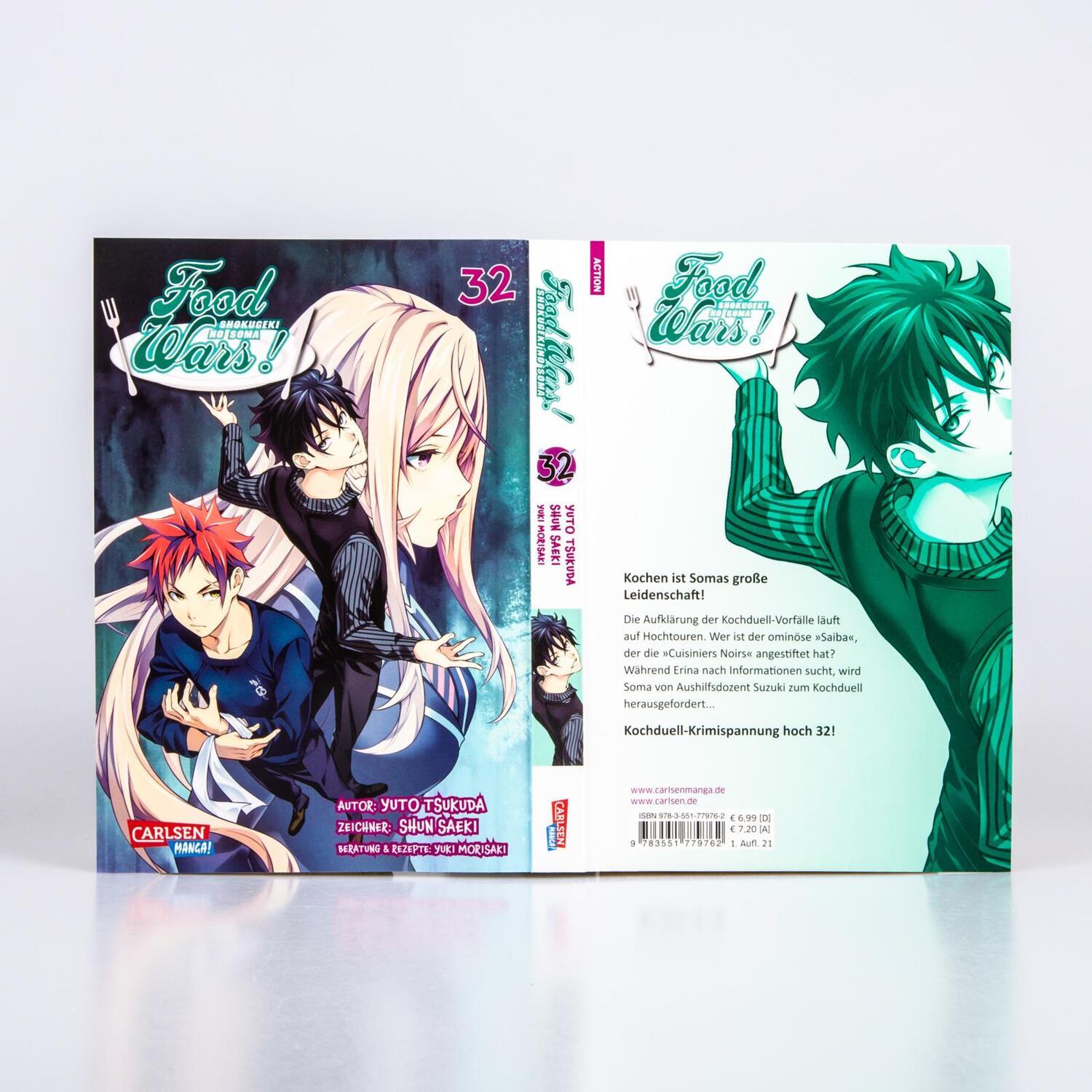 Bild: 9783551779762 | Food Wars - Shokugeki No Soma 32 | Yuki Morisaki (u. a.) | Taschenbuch