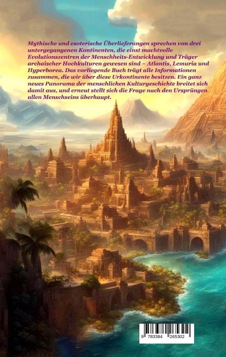 Rückseite: 9783384265302 | Atlantis, Lemuria und Hyperborea | Manfred Ehmer | Taschenbuch | 2021