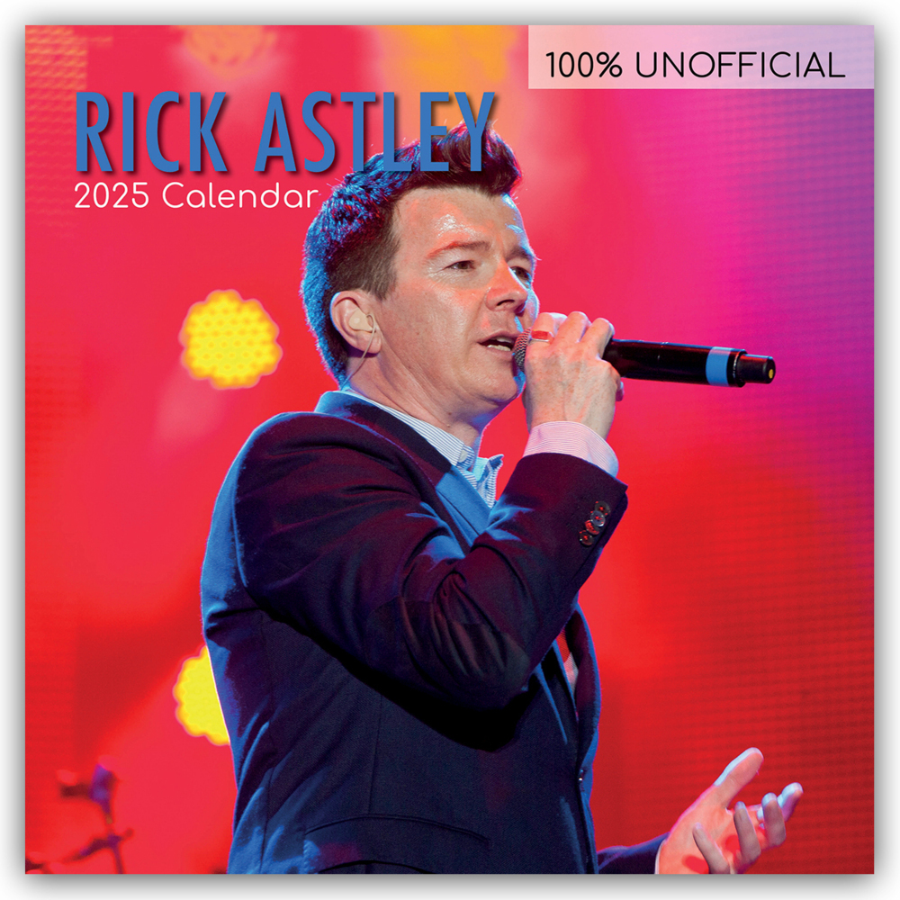 Cover: 9781835367766 | Rick Astley 2025 - 16-Monatskalender | The Gifted Stationery Co. Ltd