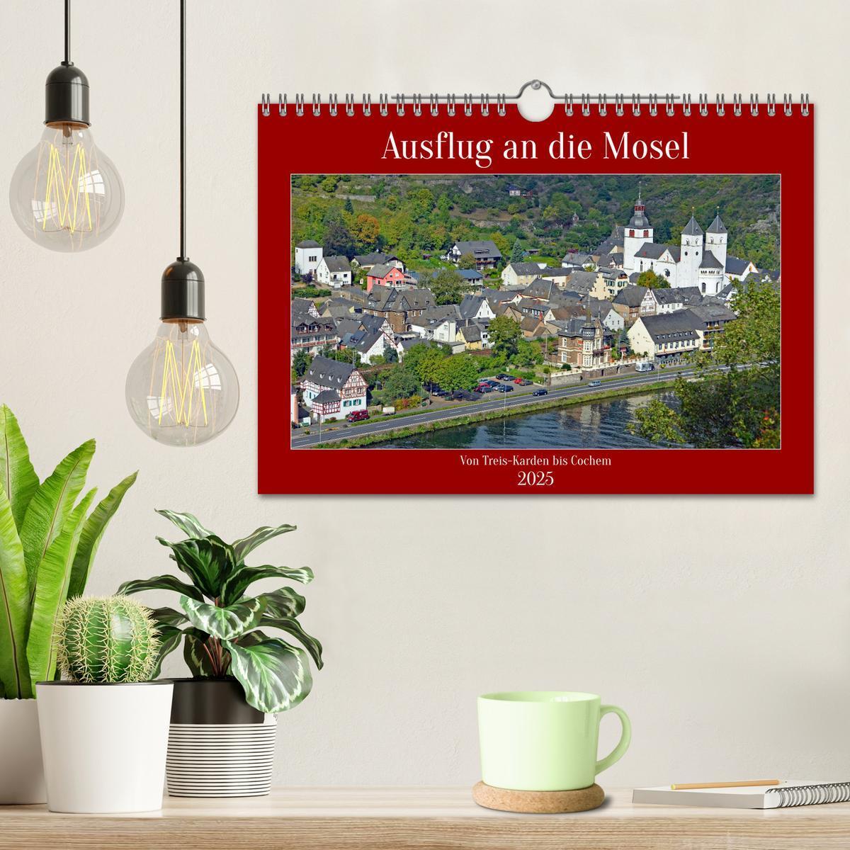 Bild: 9783435160051 | Ausflug an die Mosel (Wandkalender 2025 DIN A4 quer), CALVENDO...