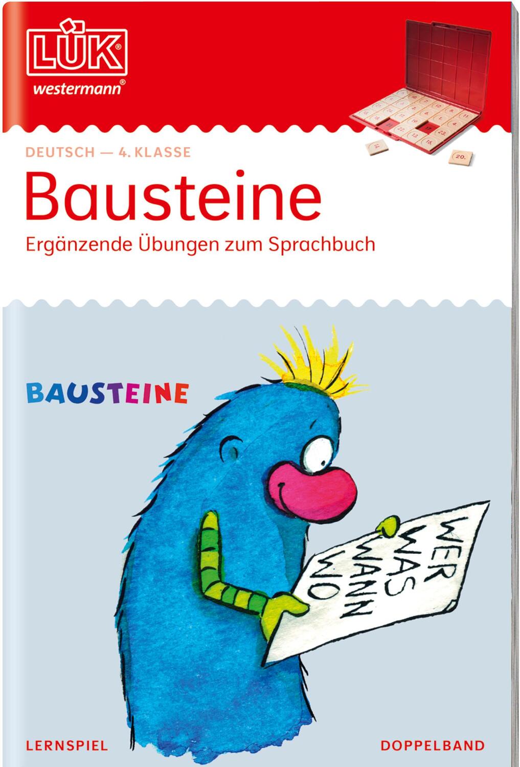 Cover: 9783072449496 | LÜK. Deutsch. 4. Klasse. Bausteine - Ergänzende Übungen zum...