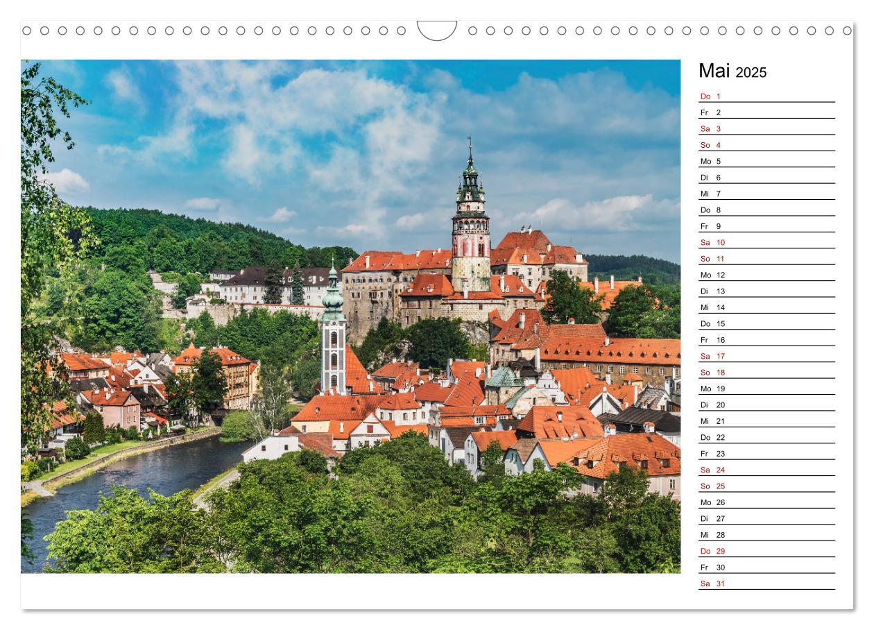 Bild: 9783435361526 | Ein Wochenende in Krumau (Wandkalender 2025 DIN A3 quer), CALVENDO...