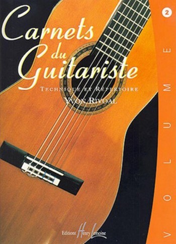 Cover: 9790230947251 | Carnets du guitariste Vol.2 | Yvon Rivoal | Buch | Lemoine