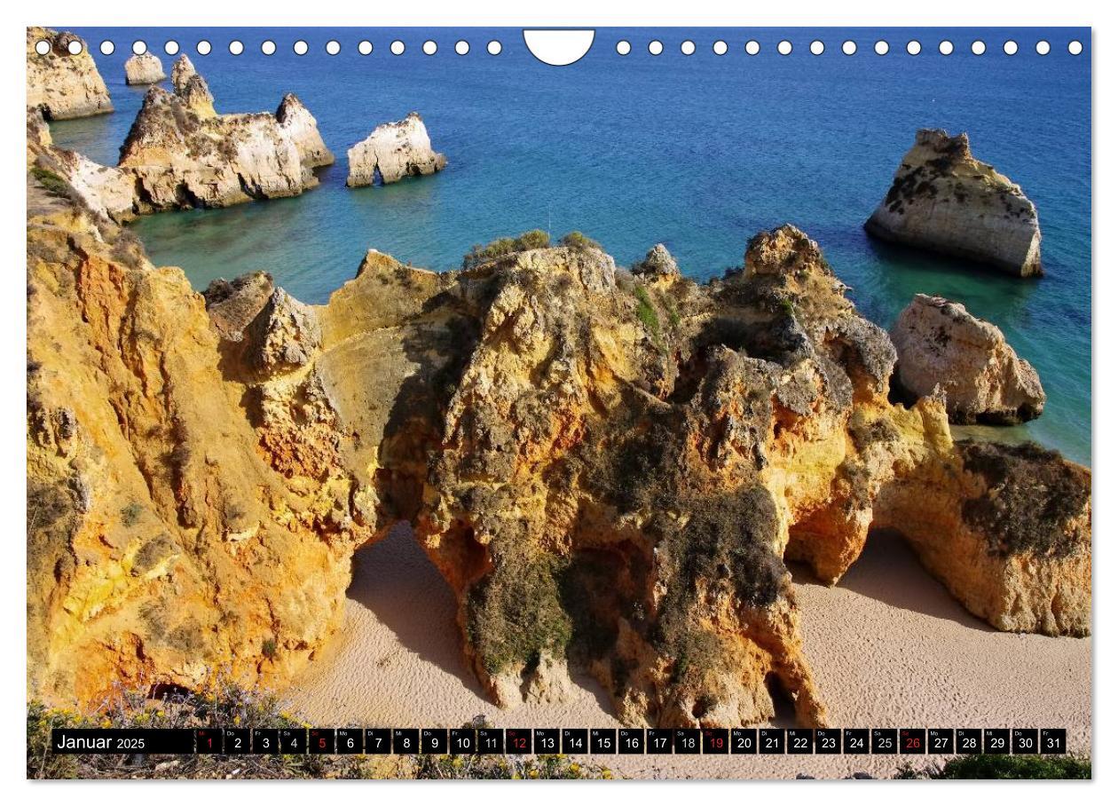 Bild: 9783435749317 | Algarve (Wandkalender 2025 DIN A4 quer), CALVENDO Monatskalender