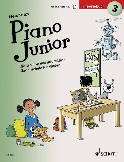 Cover: 9783795706128 | Piano Junior: Theoriebuch 3 | Hans-Günter Heumann | Broschüre | 48 S.