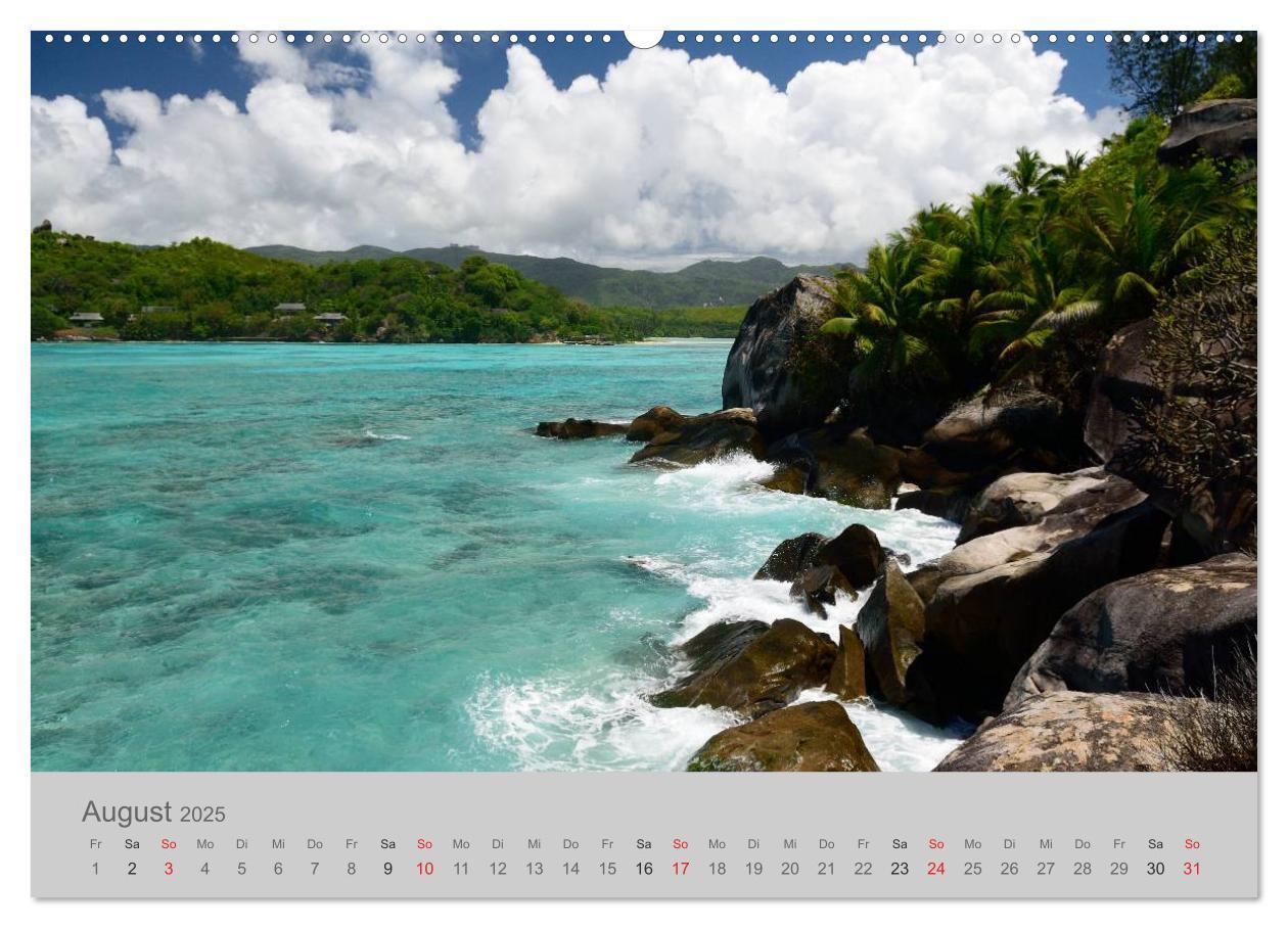 Bild: 9783435543601 | Lichtblicke - Seychellen (Wandkalender 2025 DIN A2 quer), CALVENDO...