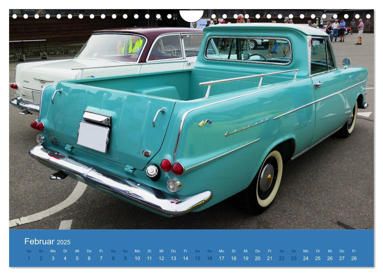 Bild: 9783435127559 | Opel Classics (Wandkalender 2025 DIN A4 quer), CALVENDO Monatskalender