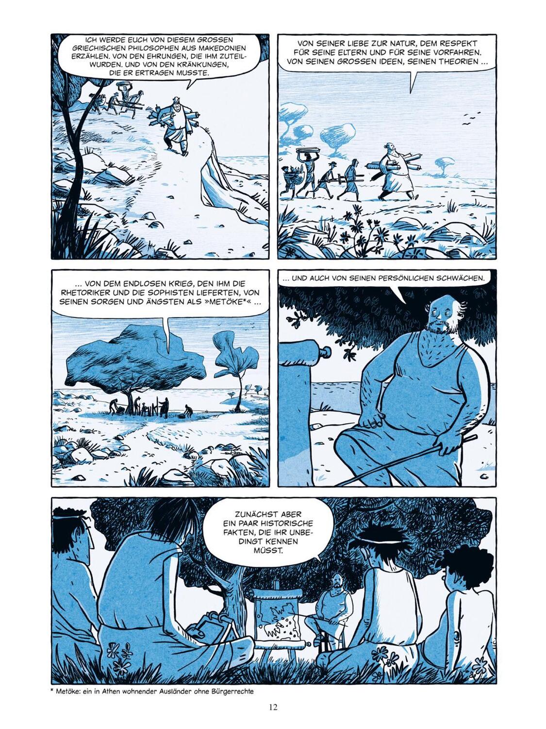 Bild: 9783551778857 | Aristoteles - Die Graphic Novel | Tassos Apostolidis | Buch | 220 S.