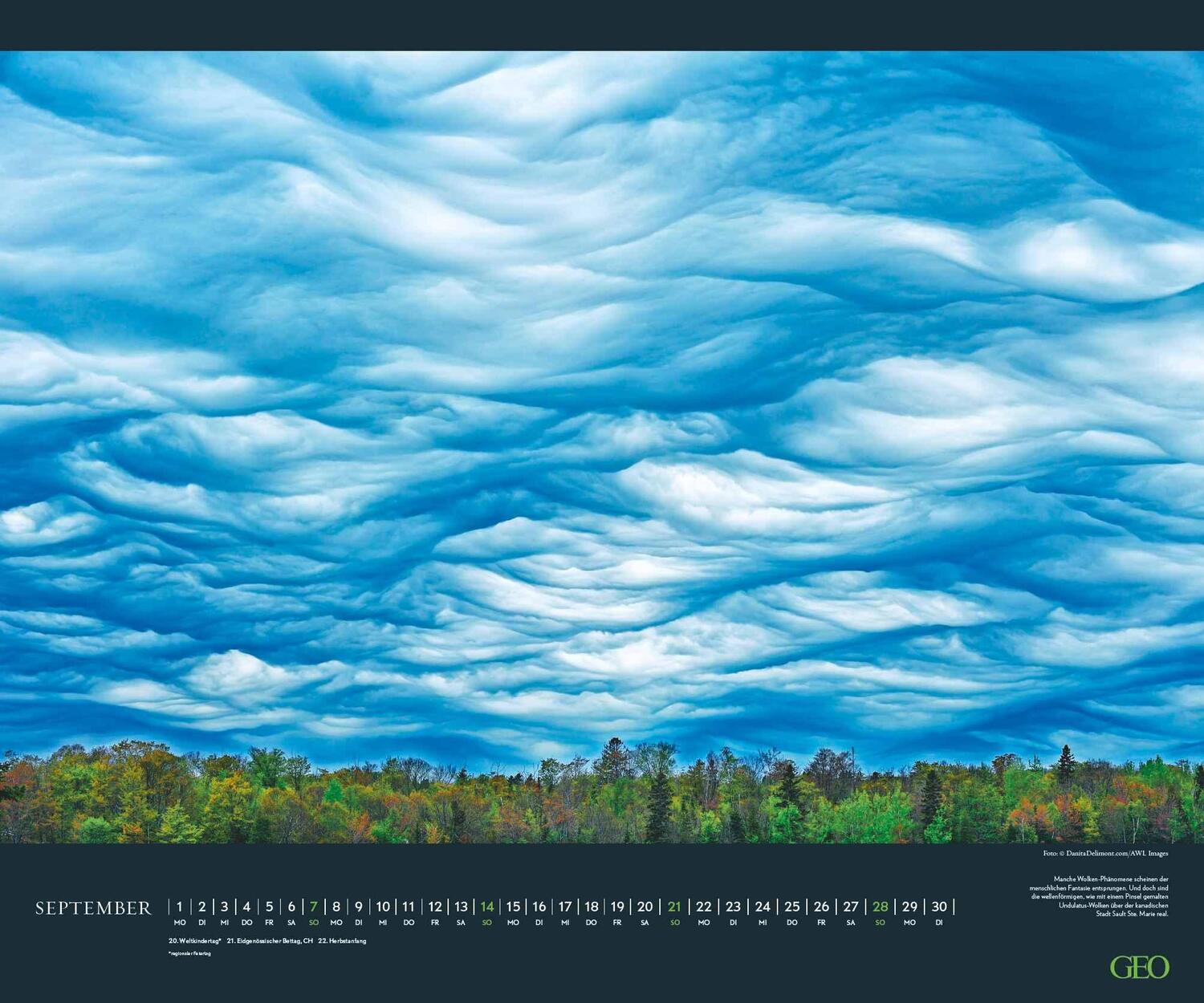 Bild: 4002725988850 | GEO Wolkenspiele 2025 - Wand-Kalender - Natur-Kalender -...