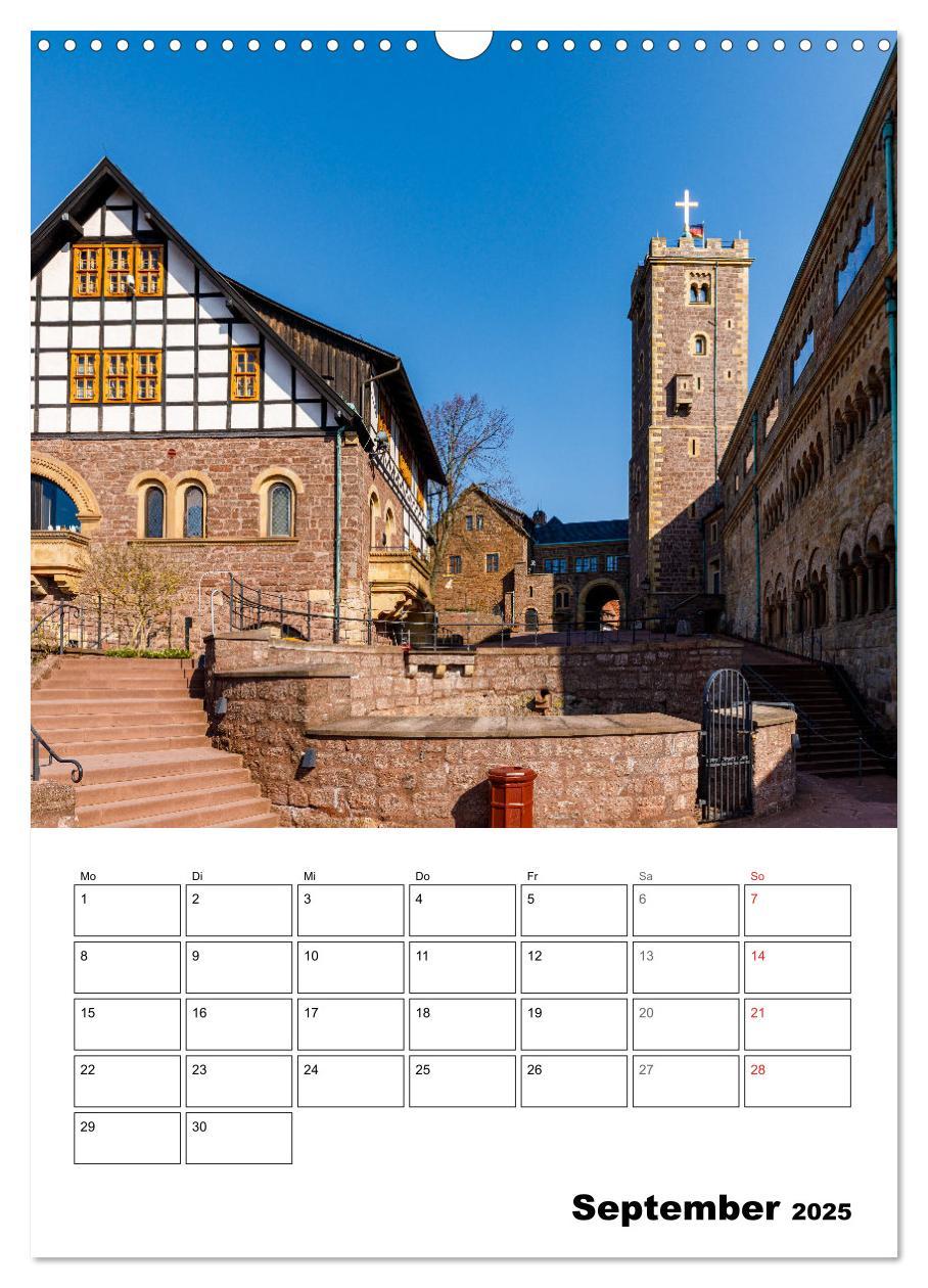 Bild: 9783435921706 | Die Thüringer Wartburg (Wandkalender 2025 DIN A3 hoch), CALVENDO...