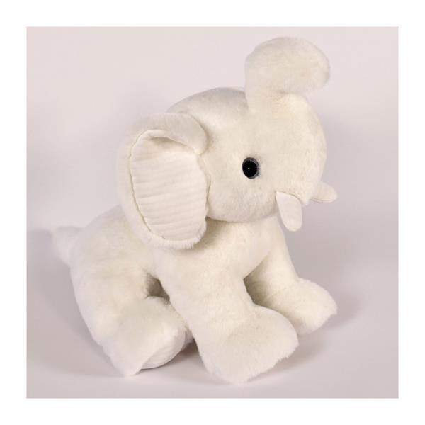 Cover: 3700349331410 | Preppy Chic Elefant, weiss 45cm | 8903141 | DOUDOU | EAN 3700349331410