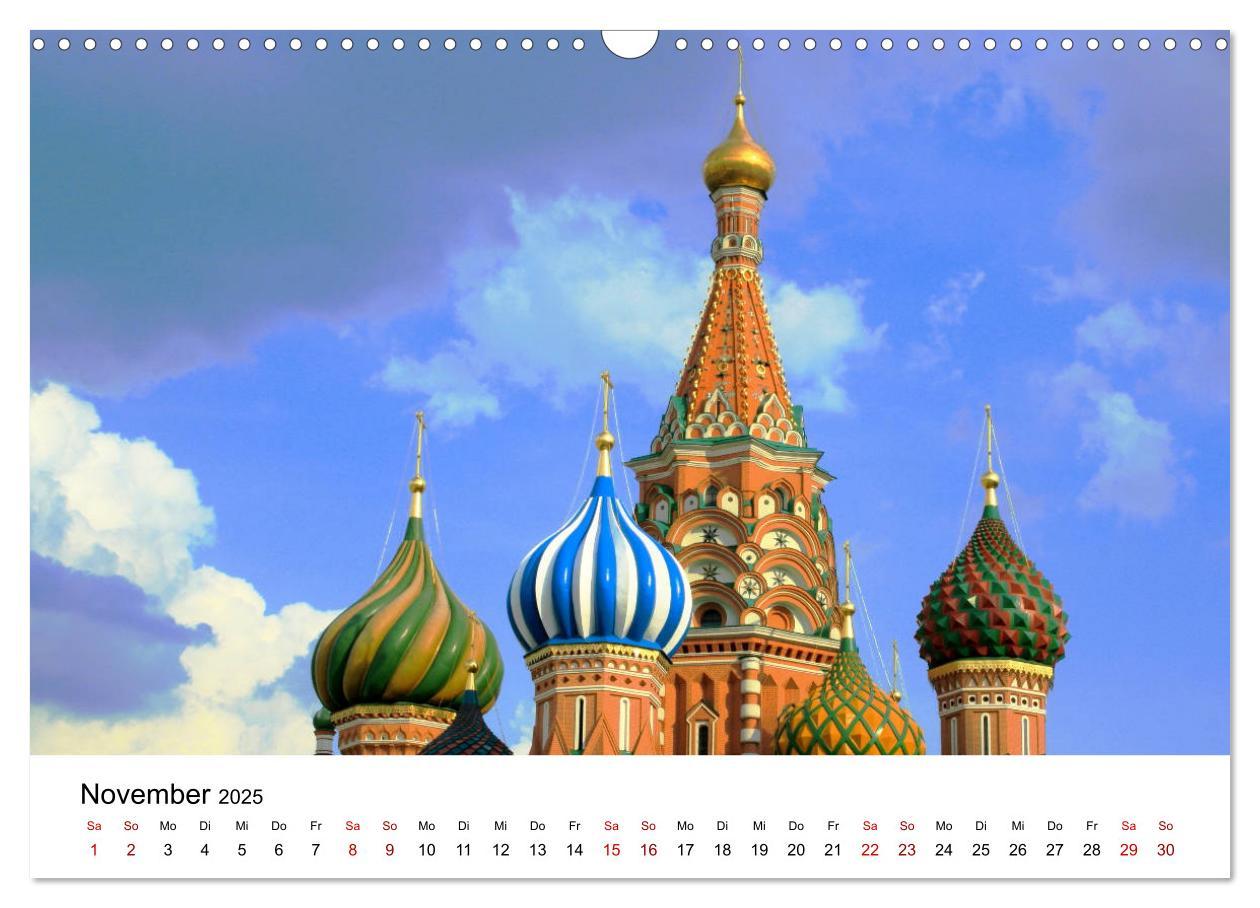 Bild: 9783435434633 | Goldenes Russland (Wandkalender 2025 DIN A3 quer), CALVENDO...