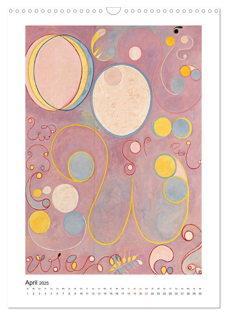 Bild: 9783383967597 | Hilma af Klint - Ein Jahr voller mystischer Kunst (Wandkalender...