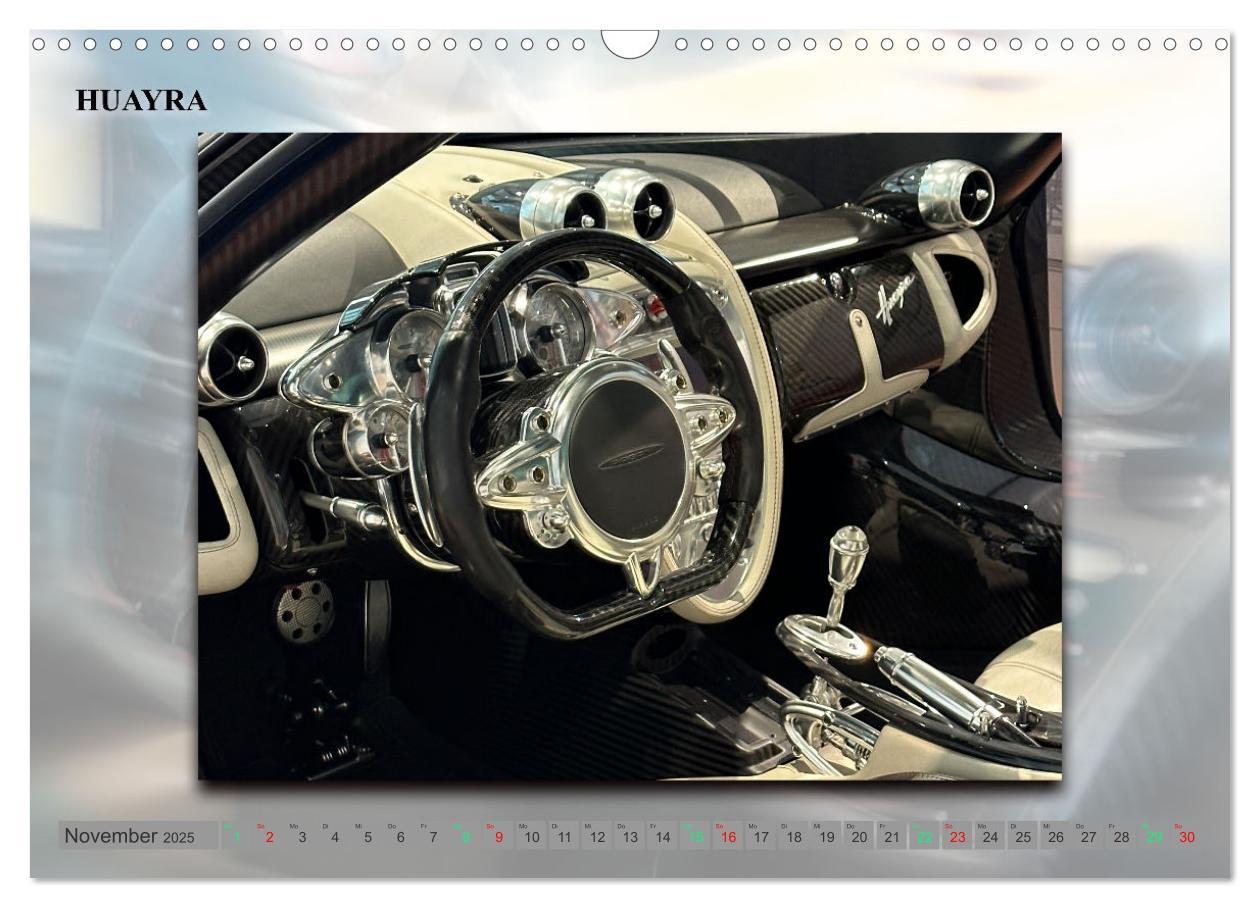 Bild: 9783383871955 | Pagani italienische Automobilkunst (Wandkalender 2025 DIN A3 quer),...