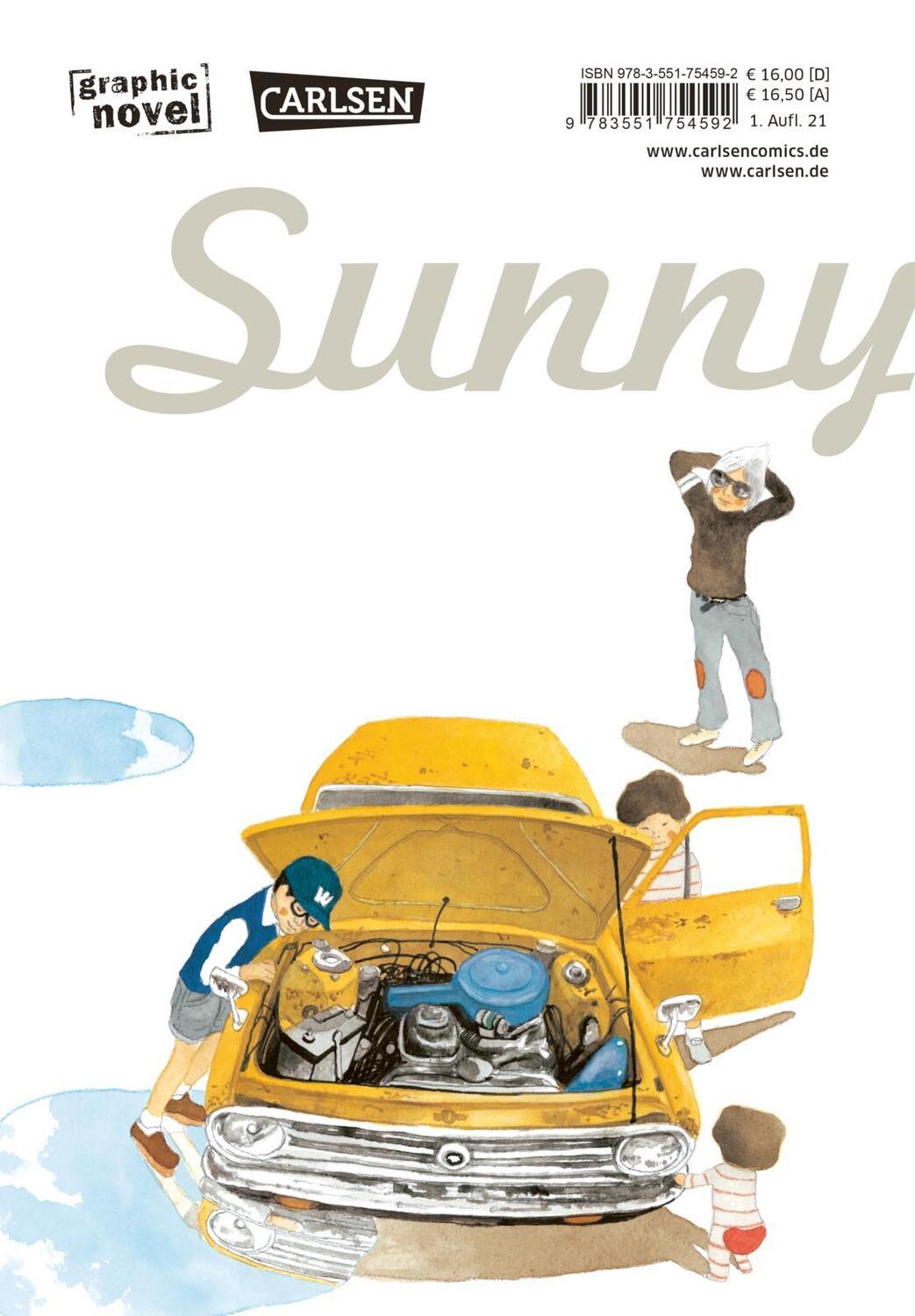 Rückseite: 9783551754592 | Sunny 3 | Taiyo Matsumoto | Taschenbuch | Sunny | 224 S. | Deutsch