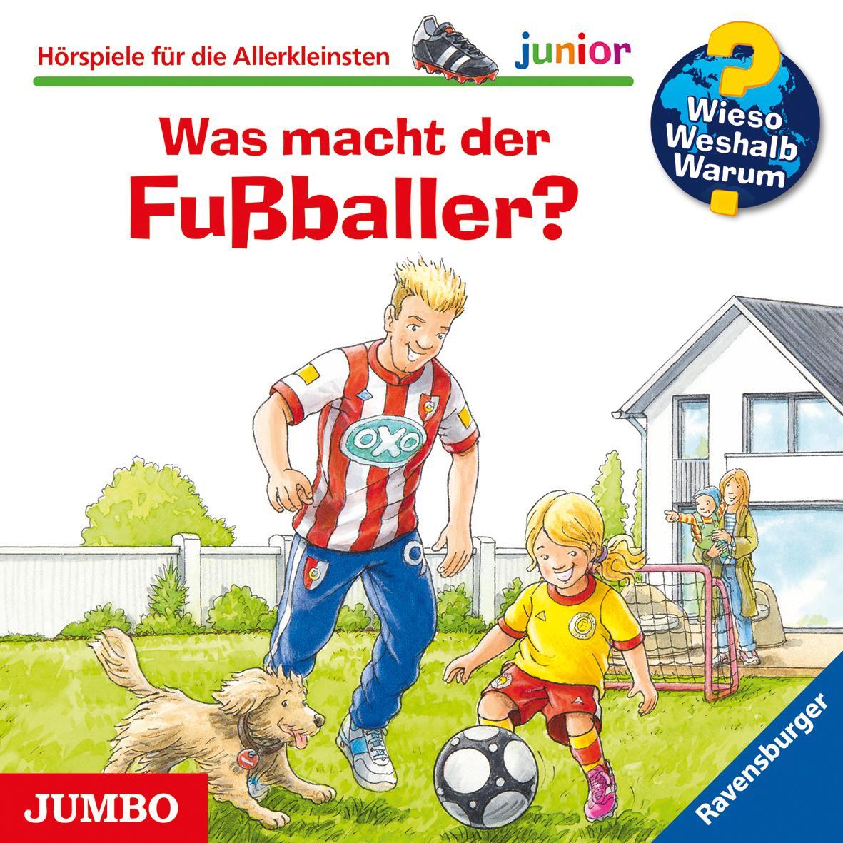 Cover: 9783833741159 | Wieso? Weshalb? Warum? junior. Was macht der Fußballer? | Nieländer