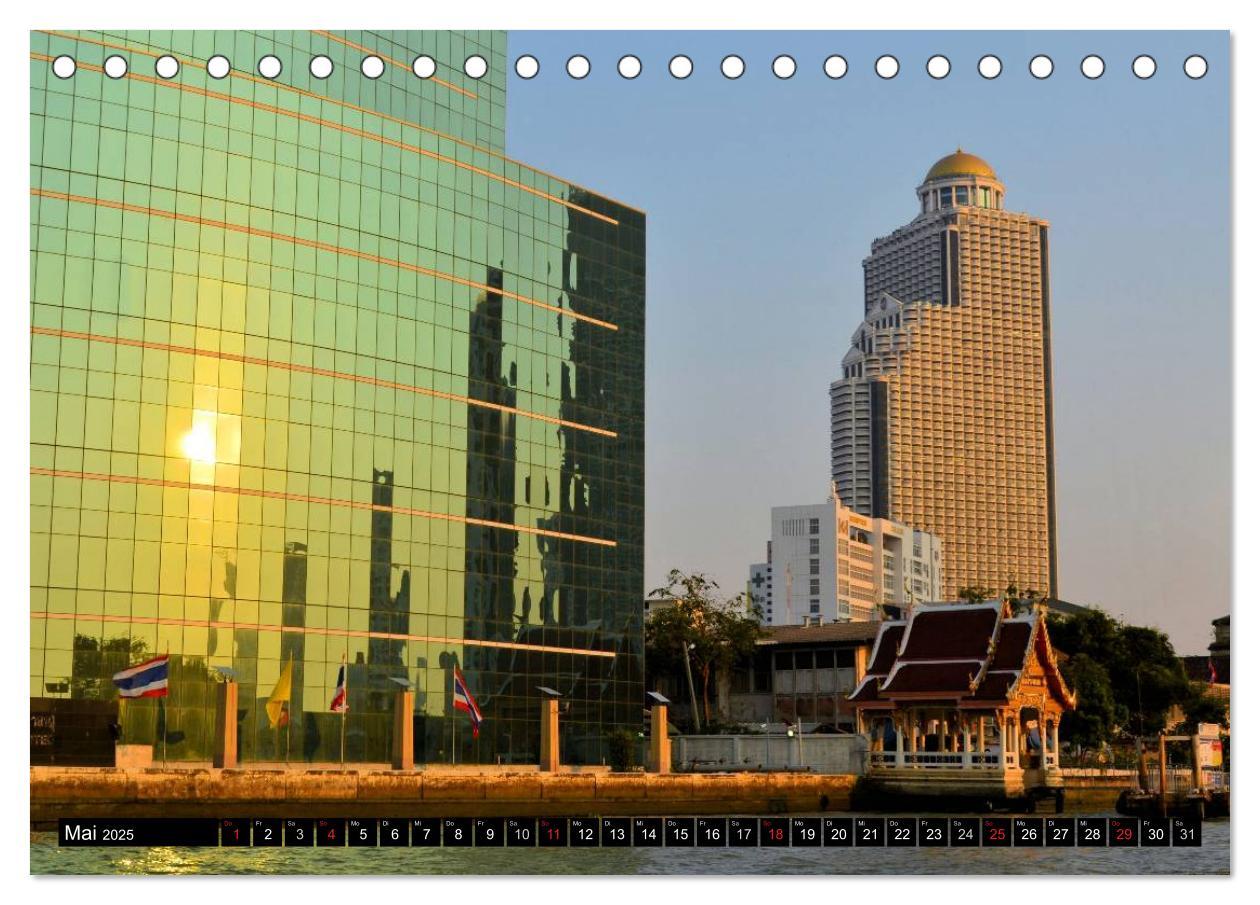 Bild: 9783435514694 | Bangkok: West trifft Fernost (Tischkalender 2025 DIN A5 quer),...