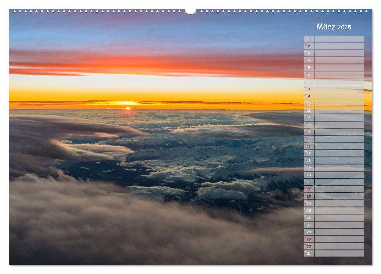 Bild: 9783435373079 | Colours of Flight - Stimmungen über den Wolken (Wandkalender 2025...