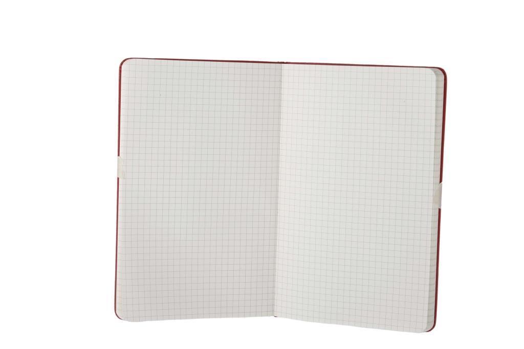 Bild: 9788862930338 | Moleskine Notizbuch, L/A5, Kariert, Hard Cover, Scharlachrot | 2009