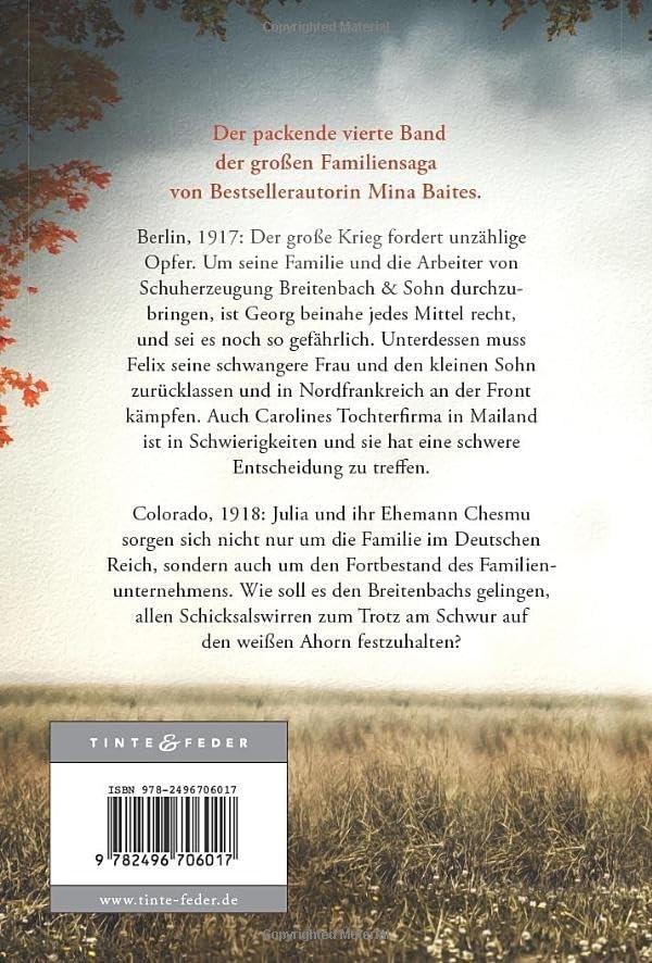 Rückseite: 9782496706017 | Das Herz des weißen Ahorns | Mina Baites | Taschenbuch | Paperback