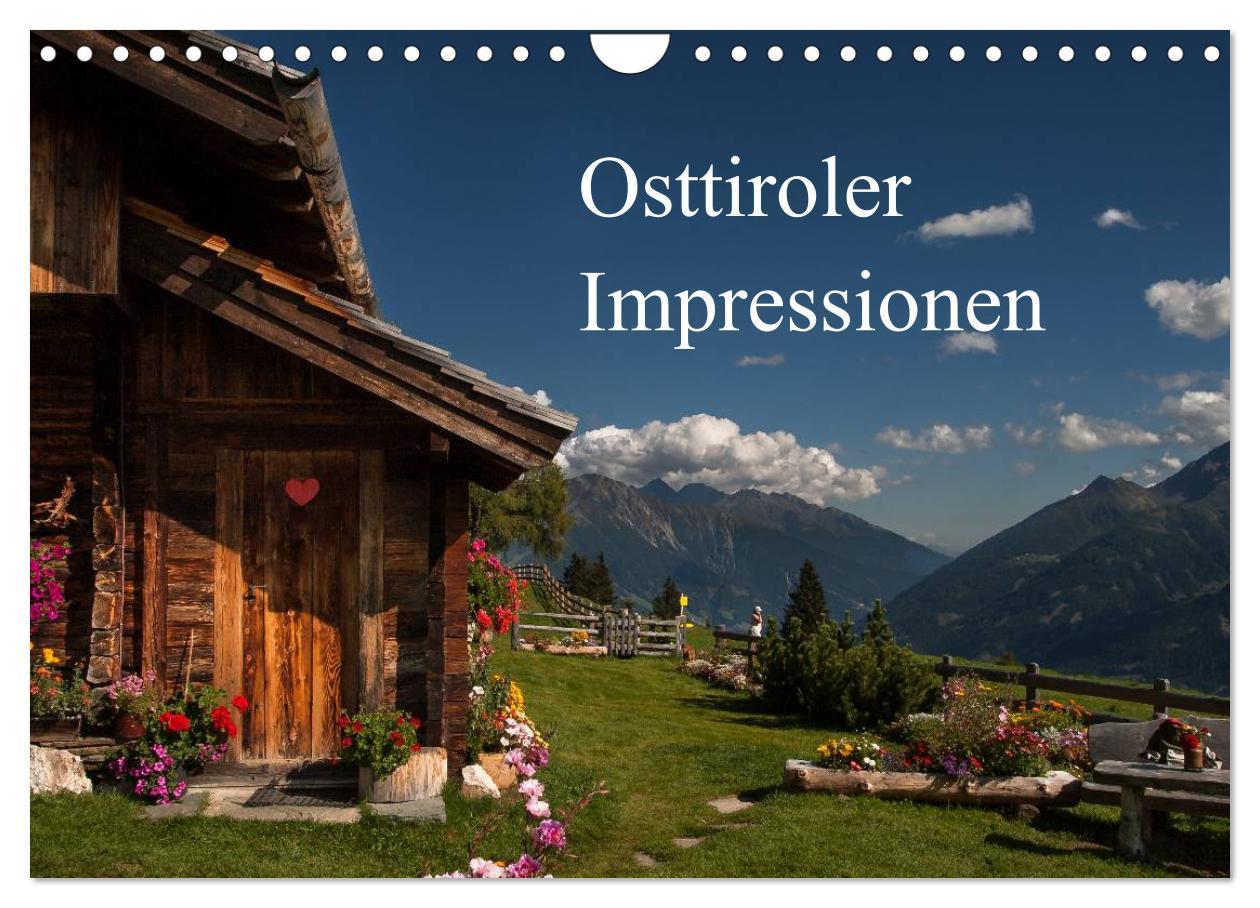 Cover: 9783435762019 | Osttiroler Impressionen (Wandkalender 2025 DIN A4 quer), CALVENDO...