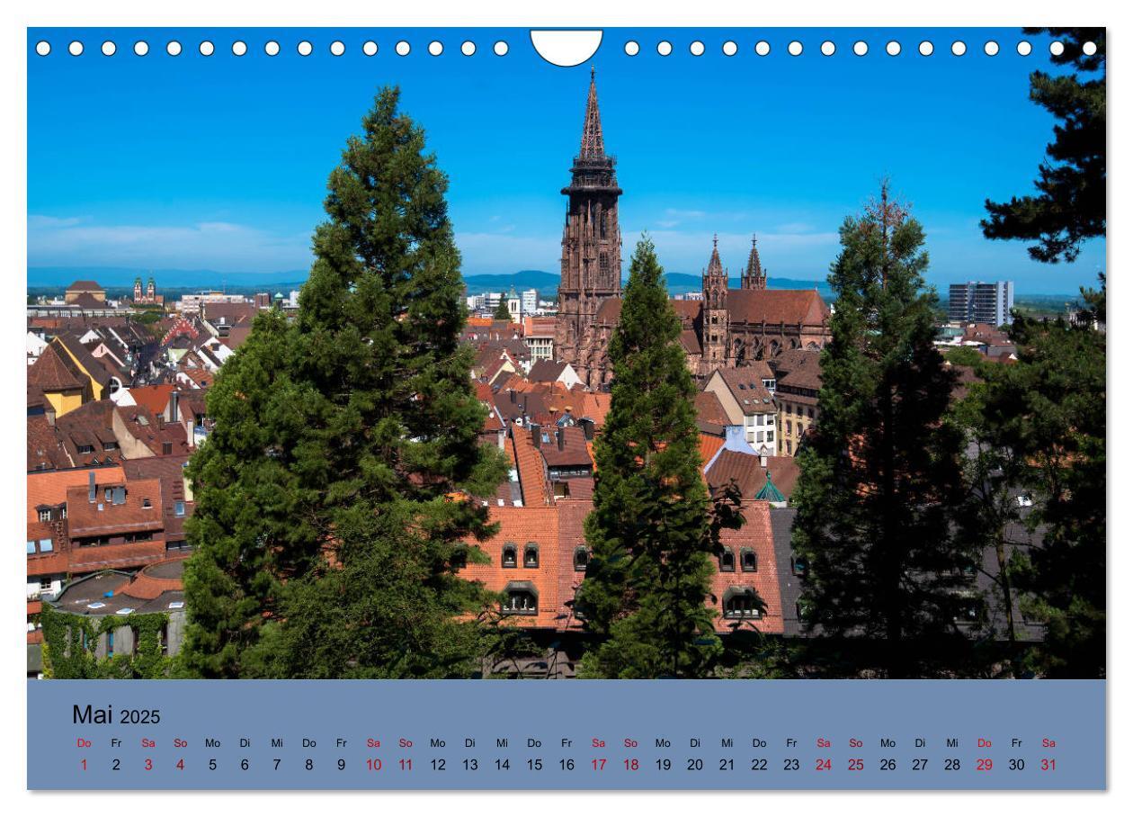 Bild: 9783435361205 | Wundervolles Freiburg (Wandkalender 2025 DIN A4 quer), CALVENDO...