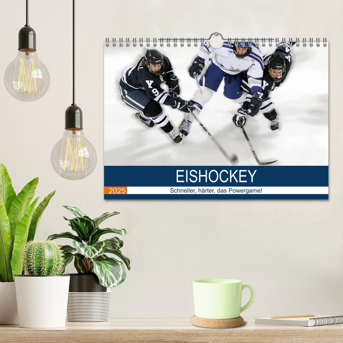 Bild: 9783435330799 | Eishockey! Schneller, härter, das Powergame! (Wandkalender 2025 DIN...