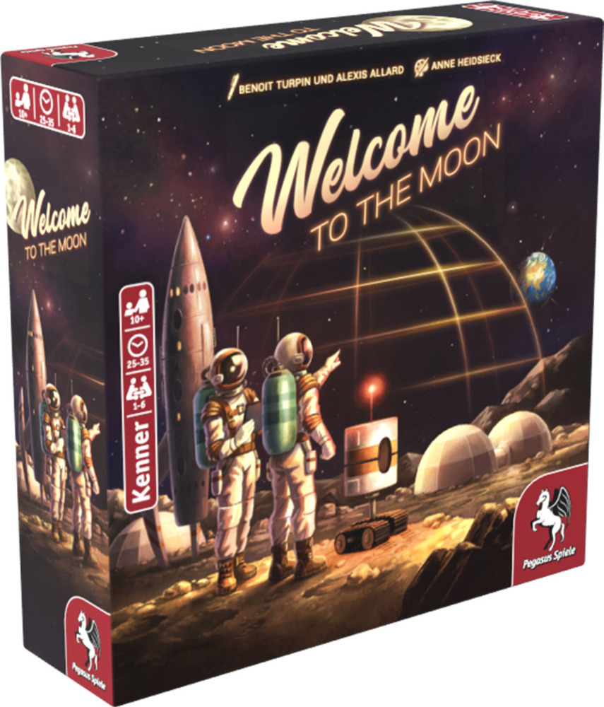 Cover: 4250231732034 | Welcome to the Moon | Spiel | Deutsch | 2022 | Pegasus