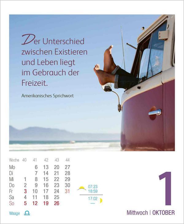 Bild: 9783731880578 | Genieße jeden Augenblick 2025 | Verlag Korsch | Kalender | 328 S.