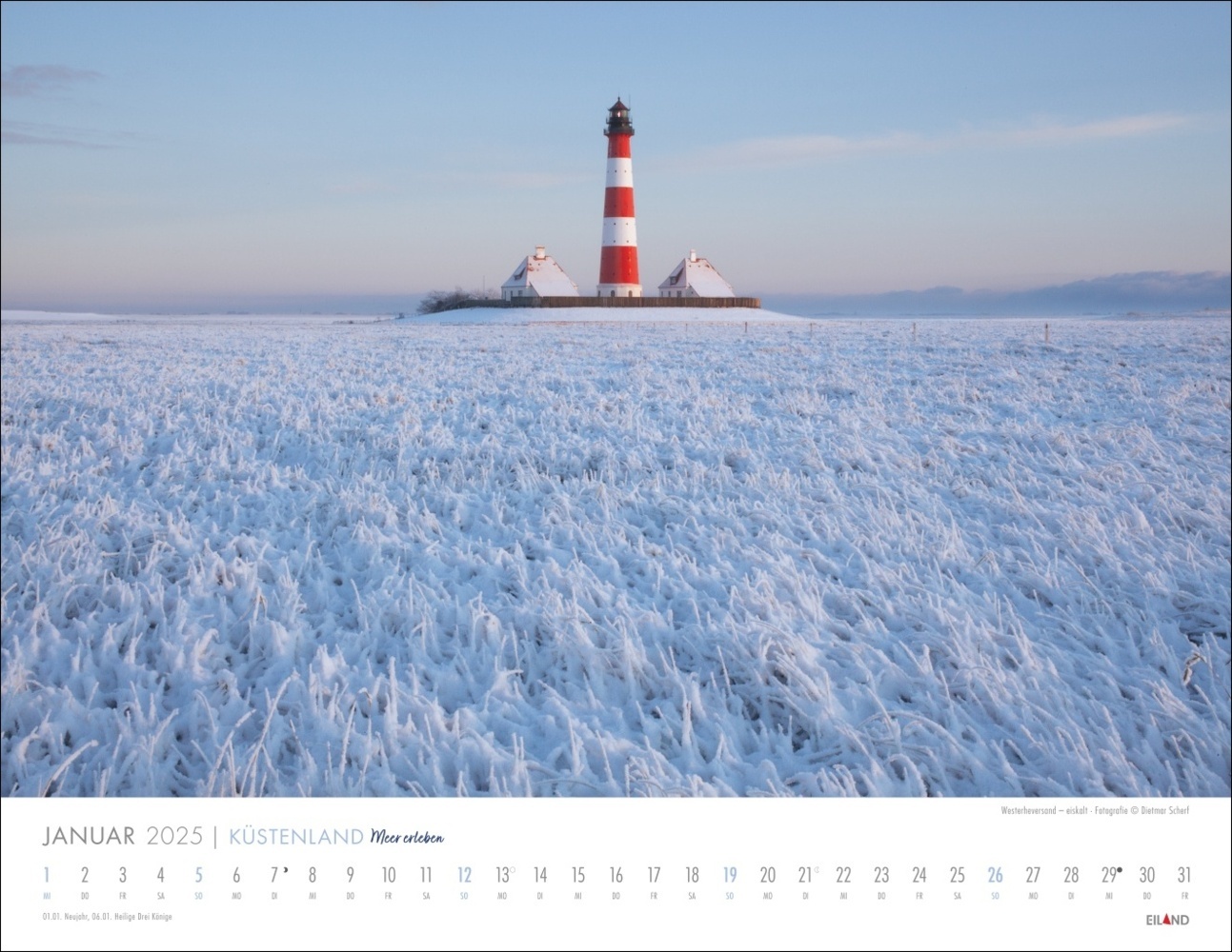 Bild: 9783964023513 | Küstenland Kalender 2025 - Meer erleben | Kalender | Spiralbindung