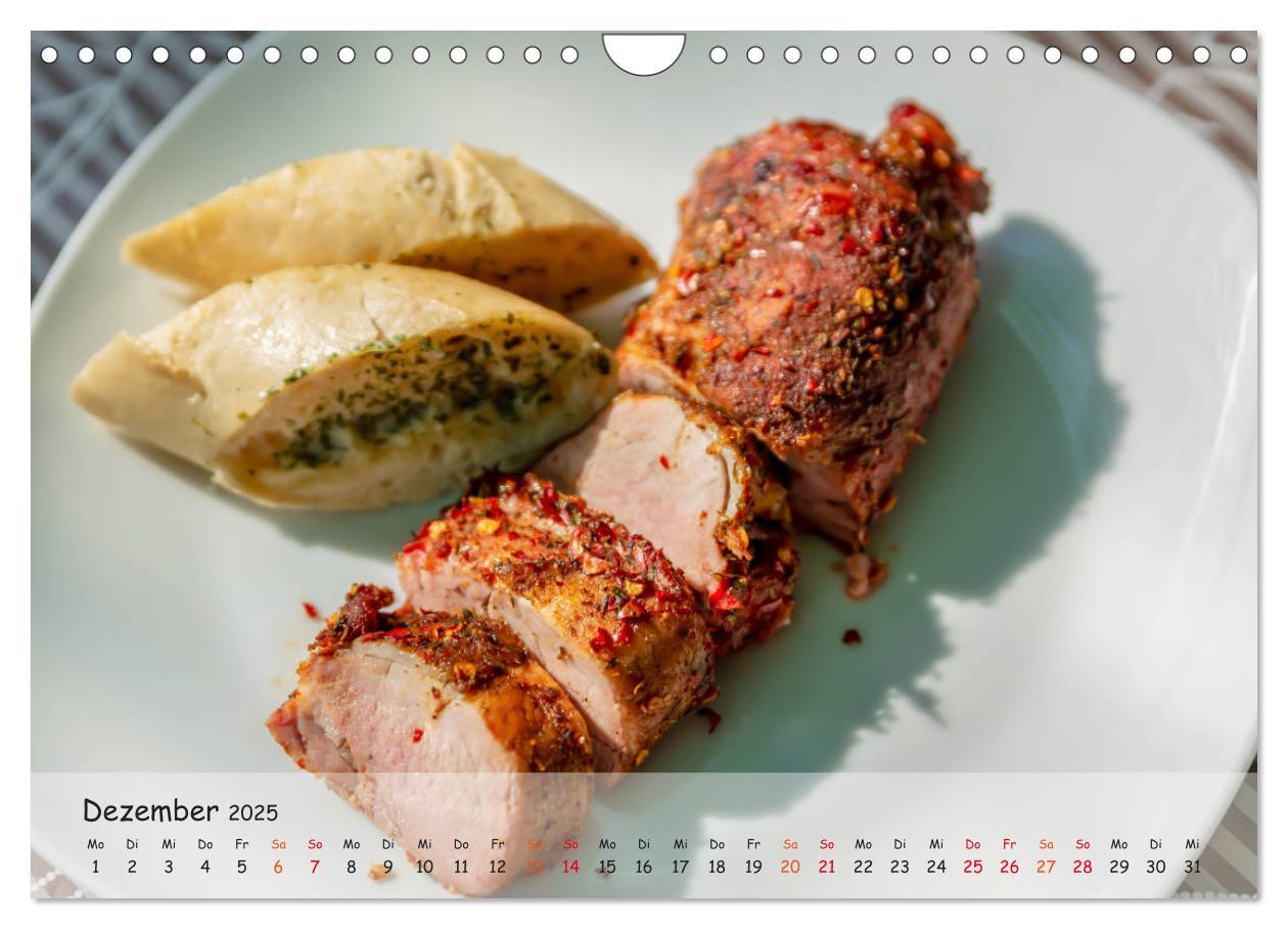 Bild: 9783435322725 | BBQ - Smoker Für Fleisch und Gemüse (Wandkalender 2025 DIN A4...