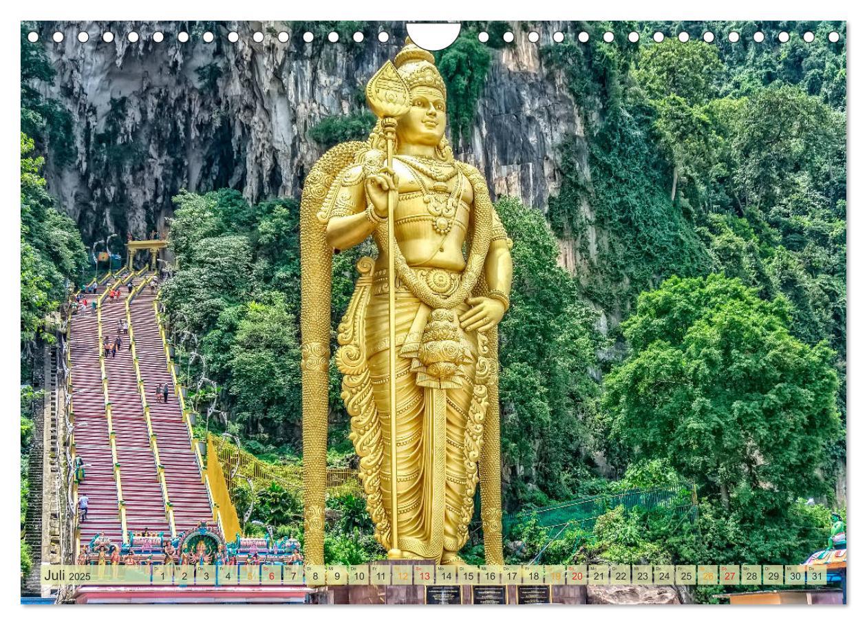 Bild: 9783435438327 | Reise durch Asien - Malaysia (Wandkalender 2025 DIN A4 quer),...