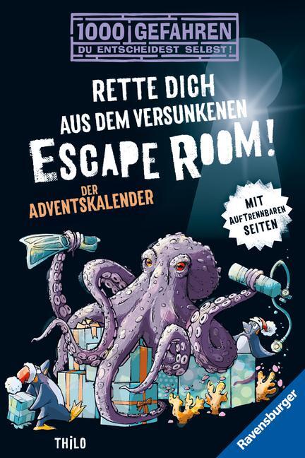 Cover: 9783473526260 | 1000 Gefahren: Der Adventskalender - Rette dich aus dem versunkenen...