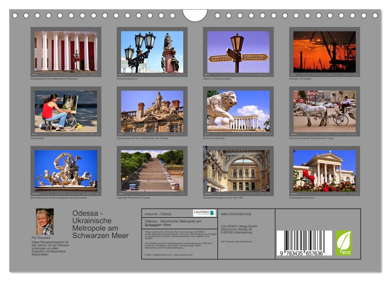 Bild: 9783435657636 | Odessa - Ukrainische Metropole am Schwarzen Meer (Wandkalender 2025...