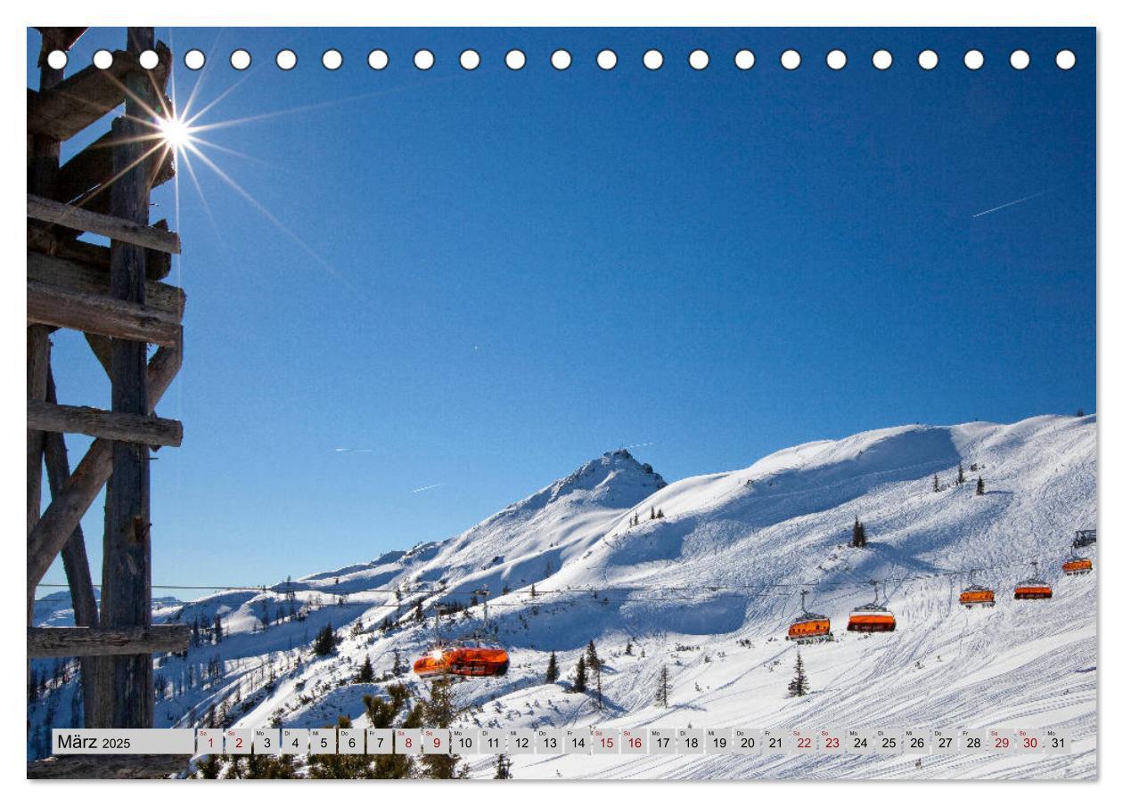 Bild: 9783435384051 | Herzliche Grüße aus Flachau (Tischkalender 2025 DIN A5 quer),...