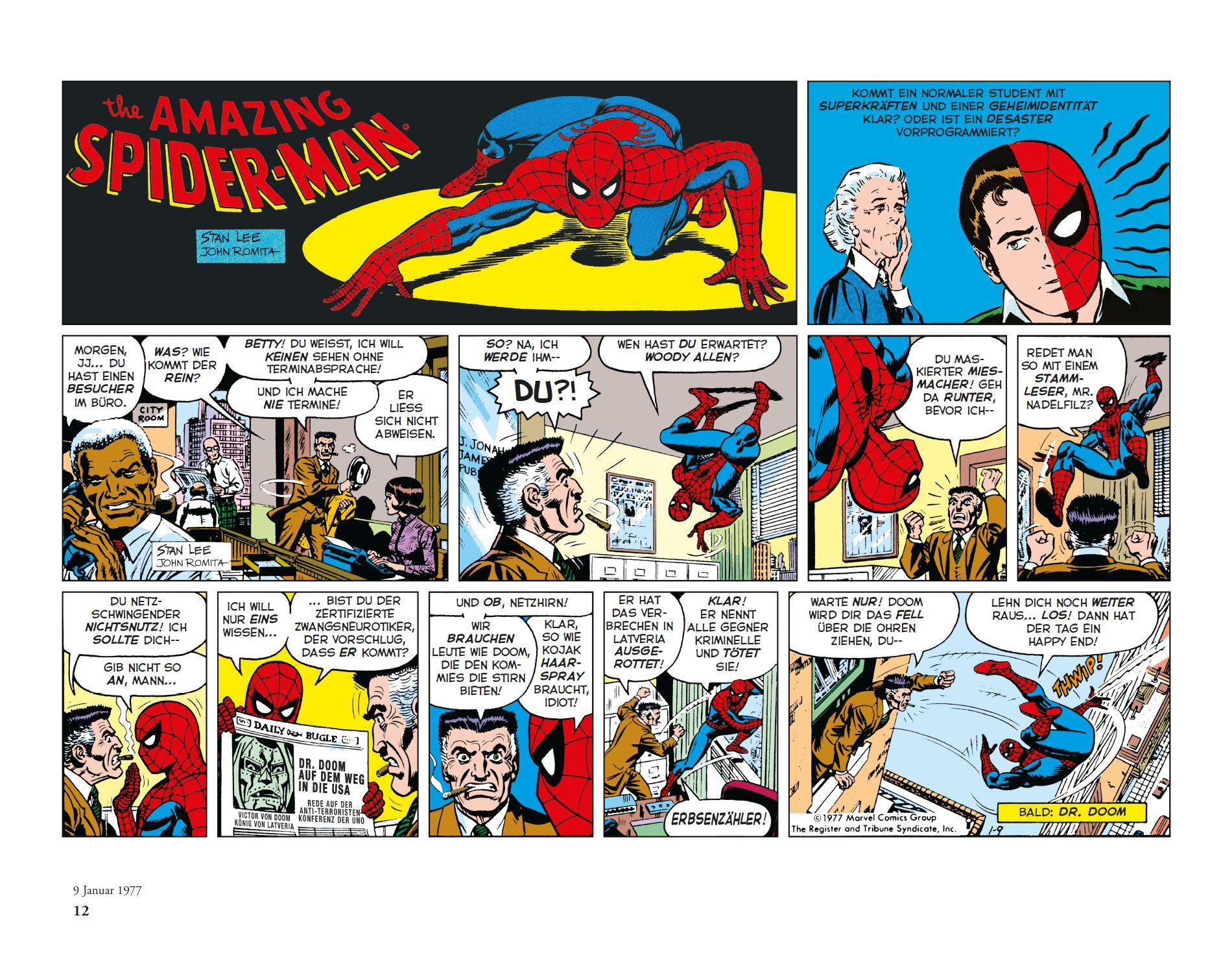 Bild: 9783741618253 | Spider-Man Newspaper Comics Collection | Bd. 1: 1977-1979 | Buch