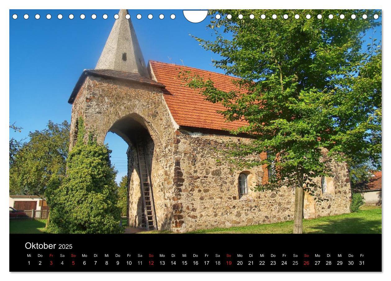 Bild: 9783435763238 | Dorfkirchen in Brandenburg (Wandkalender 2025 DIN A4 quer),...