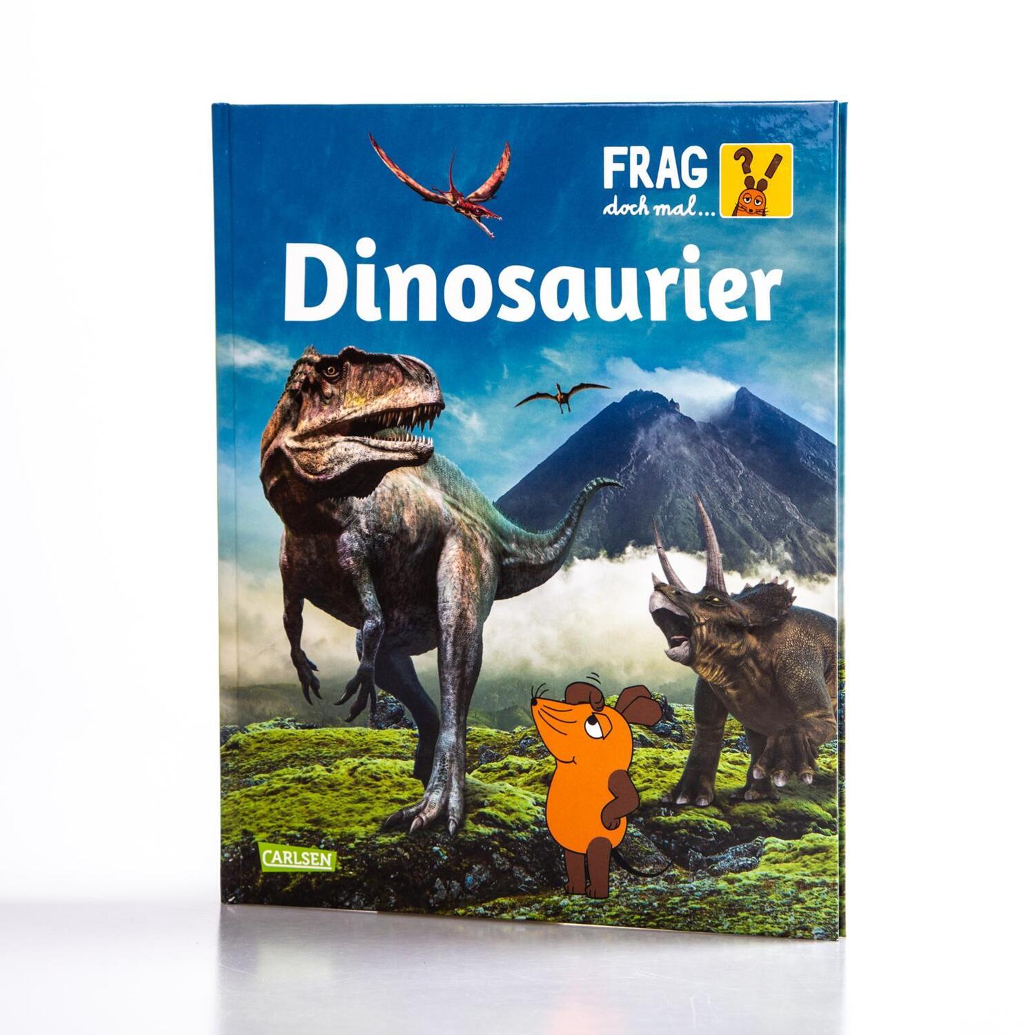 Bild: 9783551253422 | Frag doch mal ... die Maus: Dinosaurier | Heike Tober | Buch | 56 S.