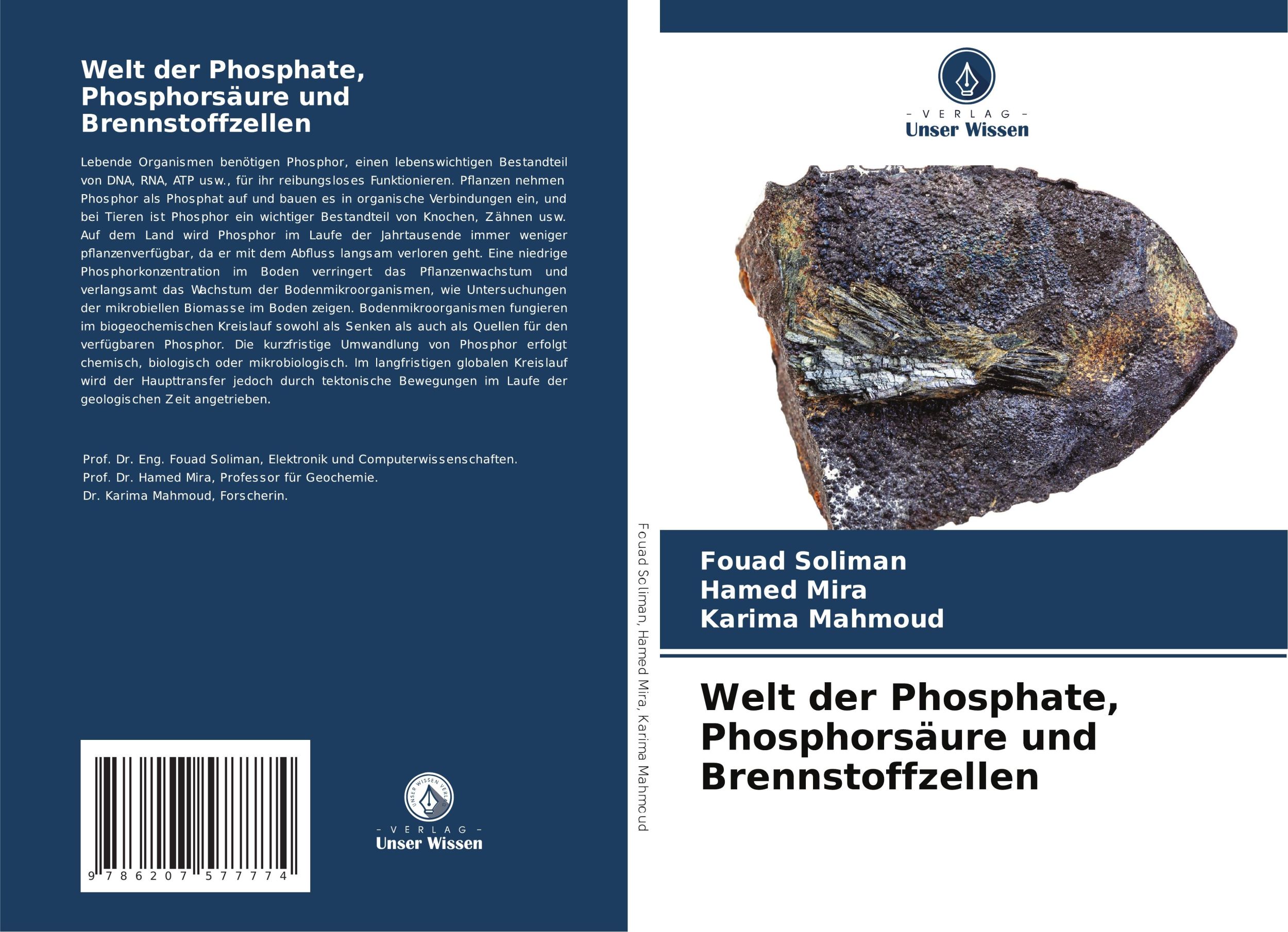 Cover: 9786207577774 | Welt der Phosphate, Phosphorsäure und Brennstoffzellen | Taschenbuch