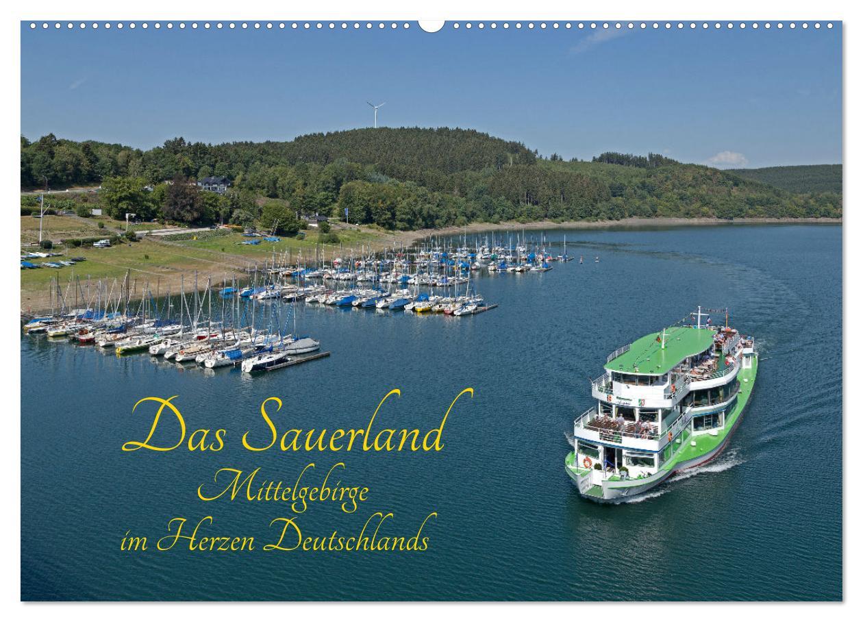 Cover: 9783435044726 | Das Sauerland - Mittelgebirge im Herzen Deutschlands (Wandkalender...