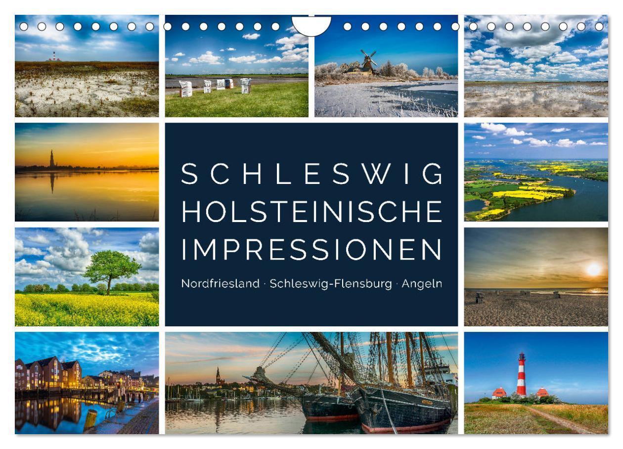 Cover: 9783435185504 | Schleswig-Holsteinische Impressionen (Wandkalender 2025 DIN A4...