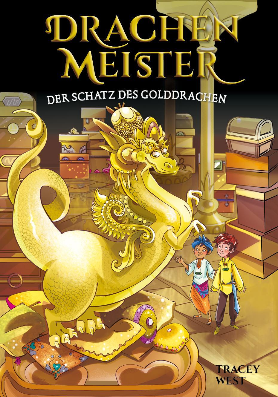 Cover: 9783947188734 | Drachenmeister Band 12 | Der Schatz des Golddrachen | Tracey West