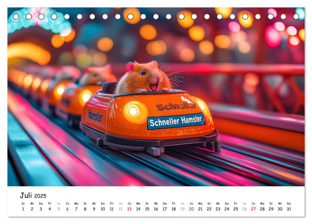 Bild: 9783457211694 | Hamster im Freizeitpark - Lustiger Kalender mit Jahrmarkt-Motiven...