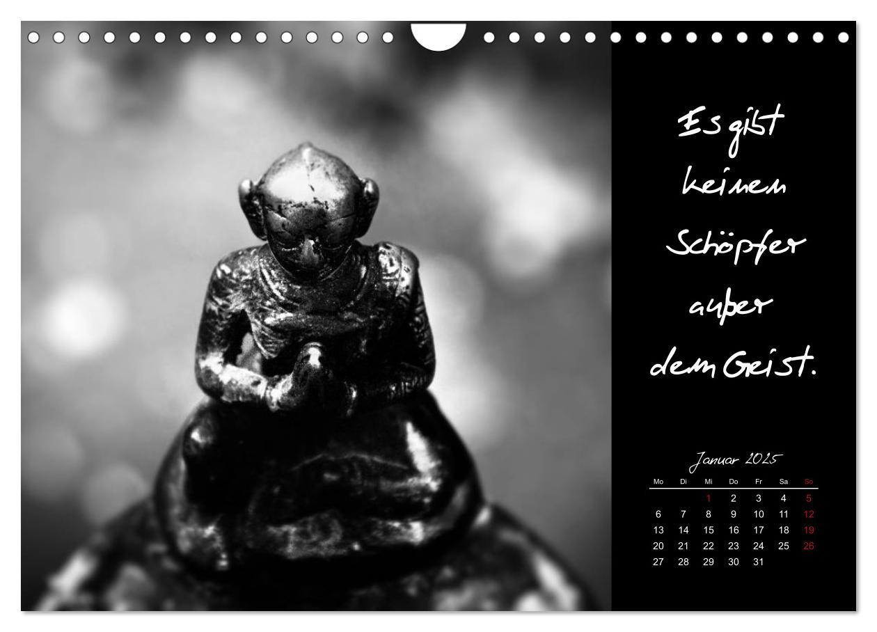 Bild: 9783435629305 | Worte des Buddha 2025 (Wandkalender 2025 DIN A4 quer), CALVENDO...